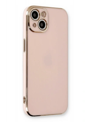 Newface iPhone 13 Kılıf Volet Silikon - Pembe