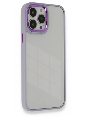 Newface iPhone 13 Pro Kılıf Dora Kapak - Lila