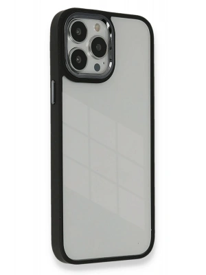 Newface iPhone 13 Pro Kılıf Dora Kapak - Siyah