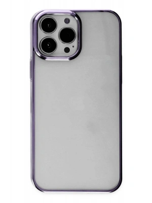 Newface iPhone 13 Pro Kılıf Element Silikon - Mor