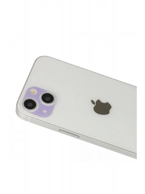 Newface iPhone 13 Rainbow Kamera Lens Koruma Cam - Mor