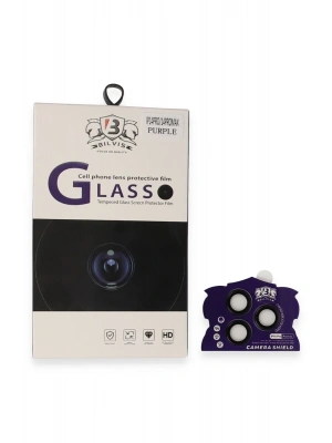 Newface iPhone 14 Pro Max Bilvis Titan Kamera Lens - Derin Mor