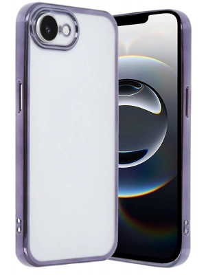 Newface iPhone 16E Kılıf Razer Lensli Silikon - Mor