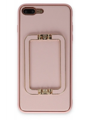 Newface iPhone 7 Plus Kılıf Coco Elit Kapak - Pembe