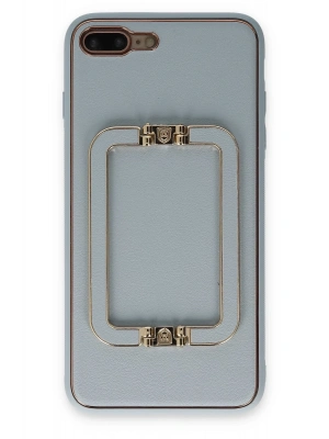 Newface iPhone 7 Plus Kılıf Coco Elit Kapak - Turkuaz