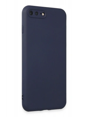 Newface iPhone 7 Plus Kılıf First Silikon - Lacivert