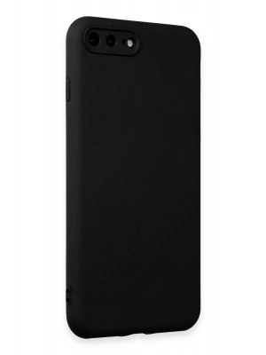 Newface iPhone 7 Plus Kılıf First Silikon - Siyah