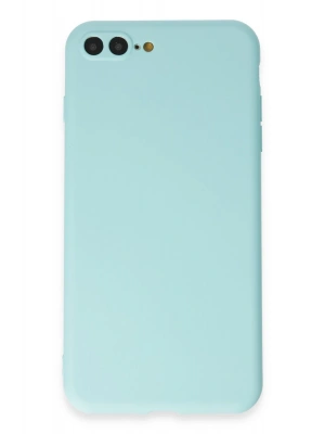 Newface iPhone 7 Plus Kılıf First Silikon - Turkuaz