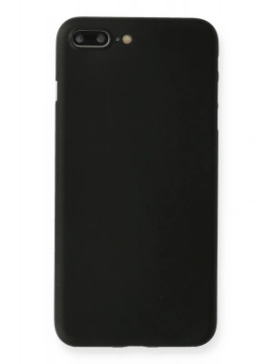 Newface iPhone 7 Plus Kılıf PP Ultra İnce Kapak - Siyah