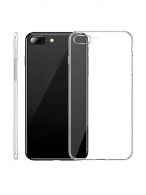 Newface iPhone 8 Plus Kılıf Lüx Şeffaf Silikon