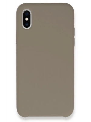 Newface iPhone XS Max Kılıf Lansman Legant Silikon - Bej