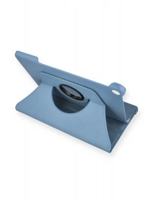 Newface Lenovo Tab M10 TB328FU Kılıf 360 Tablet Deri Kılıf - Turkuaz