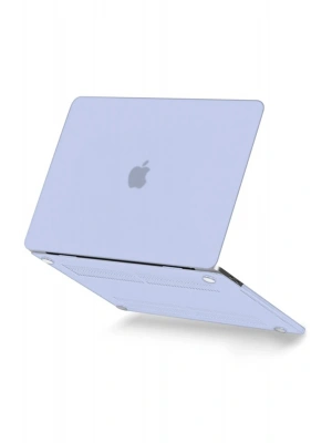 Newface Macbook Pro 13 2021 Macbook Buzlu Kapak - Lila