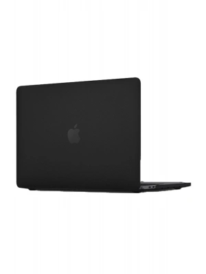 Newface Macbook Pro 16.2 2021 Macbook Buzlu Kapak - Siyah