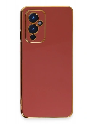 Newface One Plus 9 Kılıf Volet Silikon - Kırmızı