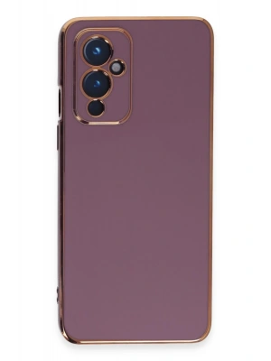 Newface One Plus 9 Kılıf Volet Silikon - Mor