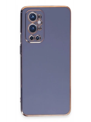 Newface One Plus 9 Pro Kılıf Volet Silikon - Mavi