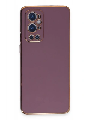 Newface One Plus 9 Pro Kılıf Volet Silikon - Mor