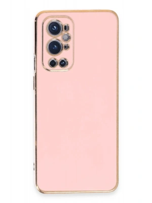 Newface One Plus 9 Pro Kılıf Volet Silikon - Pembe