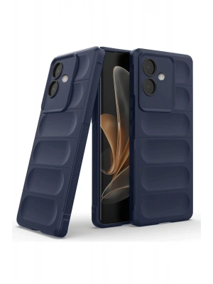 Newface Oppo A3 Kılıf Optimum Silikon - Lacivert