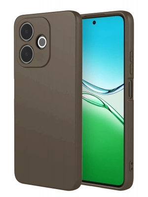 Newface Oppo A5 Pro 4G First Silikon - Kahverengi