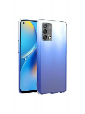 Newface Oppo A74 4G Kılıf Lüx Şeffaf Silikon