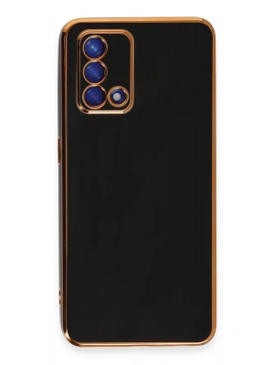 Newface Oppo A74 4G Kılıf Volet Silikon - Siyah