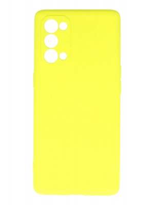 Newface Oppo Reno 5 Pro Kılıf First Silikon - Sarı