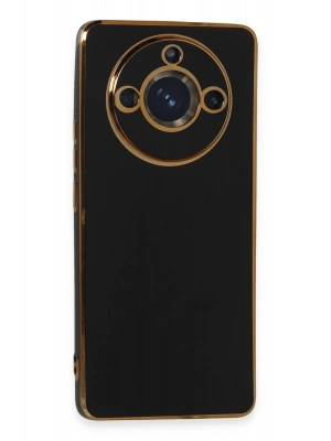 Newface Realme 11 Pro Kılıf Volet Silikon - Siyah