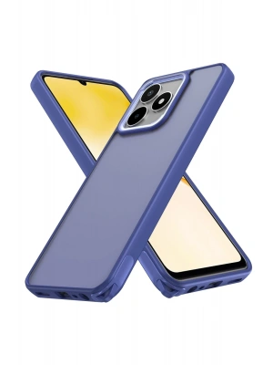 Newface Realme C53 Kılıf Elegant Kapak - Açık Mavi