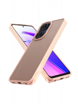 Newface Realme C55 Kılıf Elegant Kapak - Pudra