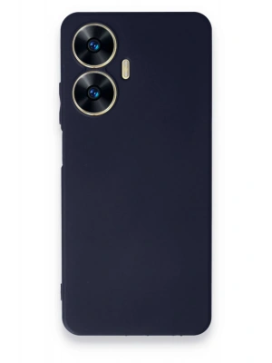Newface Realme C55 Kılıf First Silikon - Lacivert