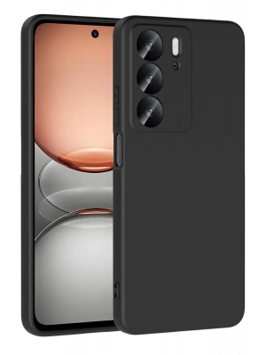 Newface Realme C75 4G First Silikon - Siyah