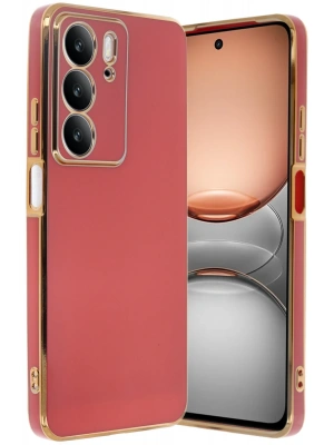 Newface Realme C75 4G Kılıf Volet Silikon - Kırmızı