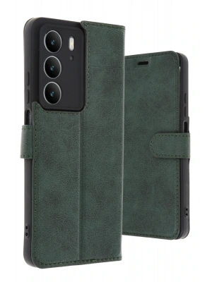 Newface Realme C75 4G Trend S Plus Kapaklı Kılıf - Koyu Yeşil