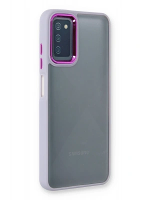 Newface Samsung Galaxy A03S Kılıf Dora Kapak - Lila