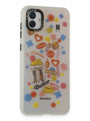 Newface Samsung Galaxy A04 Kılıf Estoril Desenli Kapak - Estoril - 16