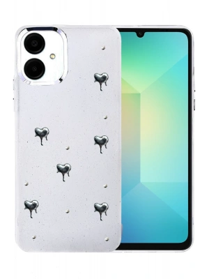 Newface Samsung Galaxy A06 Fiyonk Desenli Kapak - Desen 3