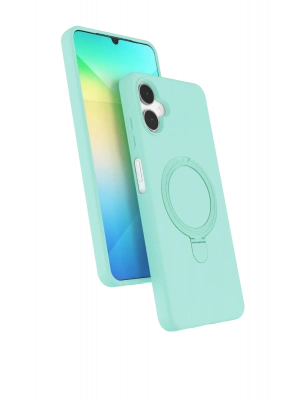 Newface Samsung Galaxy A06 Regal Magsafe Standlı Kapak - Su Yeşili