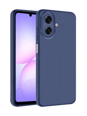 Newface Samsung Galaxy A07 4G First Silikon - Lacivert