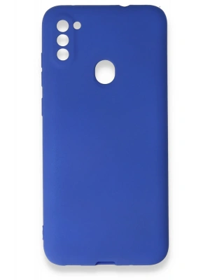 Newface Samsung Galaxy A11 Kılıf First Silikon - Lacivert