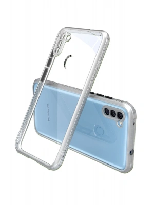 Newface Samsung Galaxy A11 Kılıf Miami Şeffaf Silikon - Şeffaf