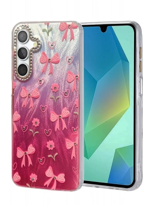 Newface Samsung Galaxy A14 4G Kılıf Blade Aynalı Desenli Kapak - Desen 3