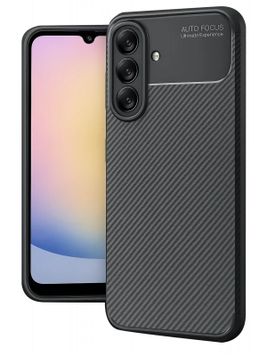 Newface Samsung Galaxy A17 5G Auto Focus Karbon Kapak - Siyah