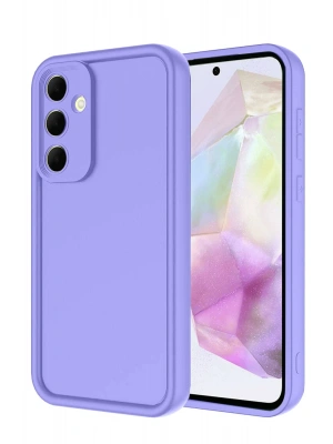 Newface Samsung Galaxy A17 5G Viera Silikon - Lila