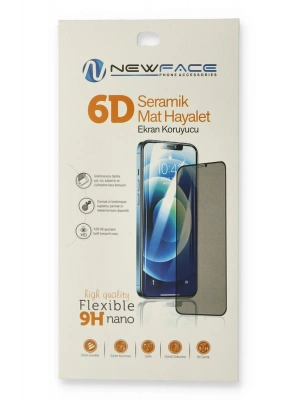 Newface Samsung Galaxy A22 6D Mat Seramik Hayalet Nano Ekran Koruyucu