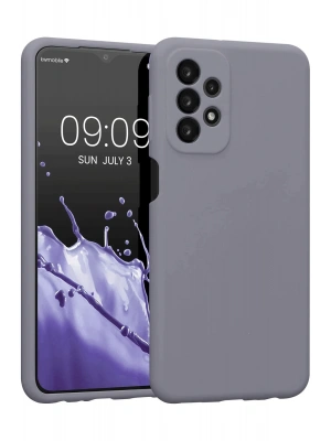 Newface Samsung Galaxy A23 4G Kılıf First Silikon - Gri