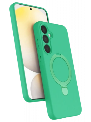 Newface Samsung Galaxy A25 5G Regal Magsafe Standlı Kapak - Yeşil