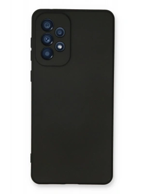 Newface Samsung Galaxy A33 5G Kılıf Nano içi Kadife Silikon - Siyah