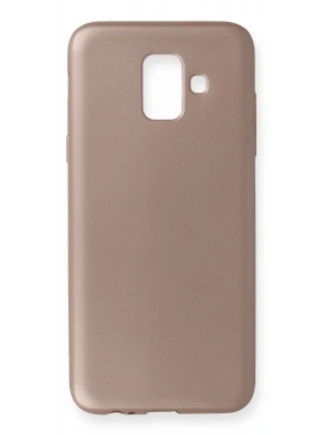 Newface Samsung Galaxy A6 2018 Kılıf First Silikon - Rose Gold
